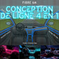 Lumière d'ambiance LED pour voiture 4 en 1-1