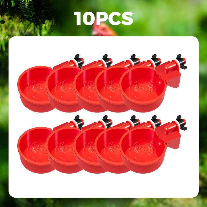 🔥5/16 Inch Thread Automatic Poultry Water Cups-10