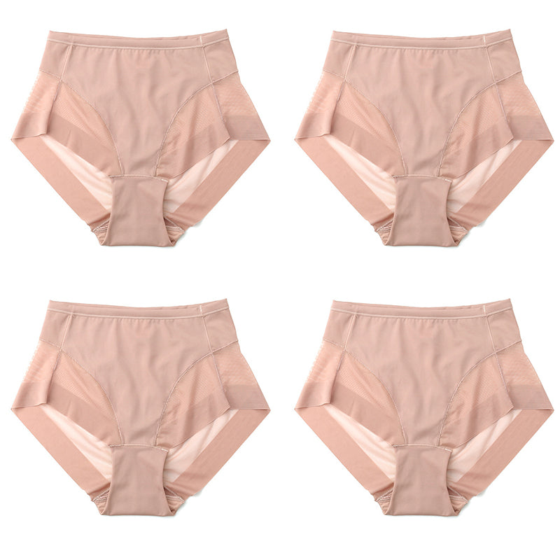 🌷Summer Sale🌷High Waist Ice Silk Seamless Shaping Briefs--Last Day 49% OFF-9