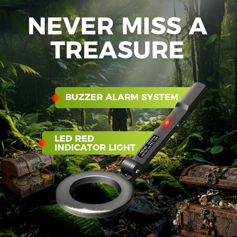 High Sensitive Detection LED Flashing Alarm Metal Detector-3