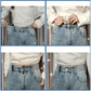 Boucle de ceinture ajustable parfaitement adaptée à votre taille (5 PCS)-5