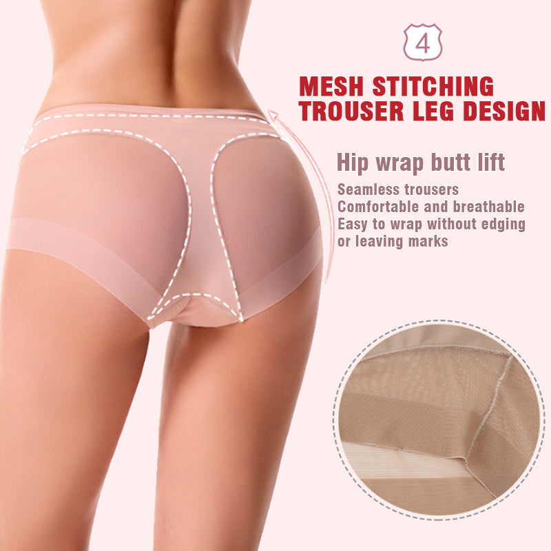 🌷Summer Sale🌷High Waist Ice Silk Seamless Shaping Briefs--Last Day 49% OFF-7