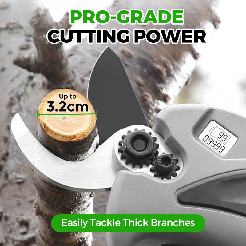 Garden Electric Pruning Shears with Battery ＆ Charger-4