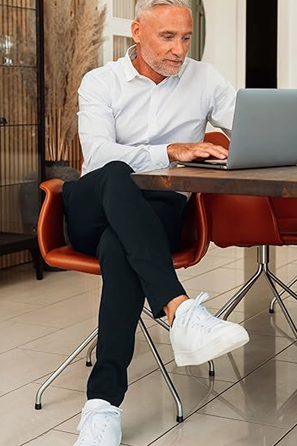 Fliwos Mens Stretch Dress Pants-7