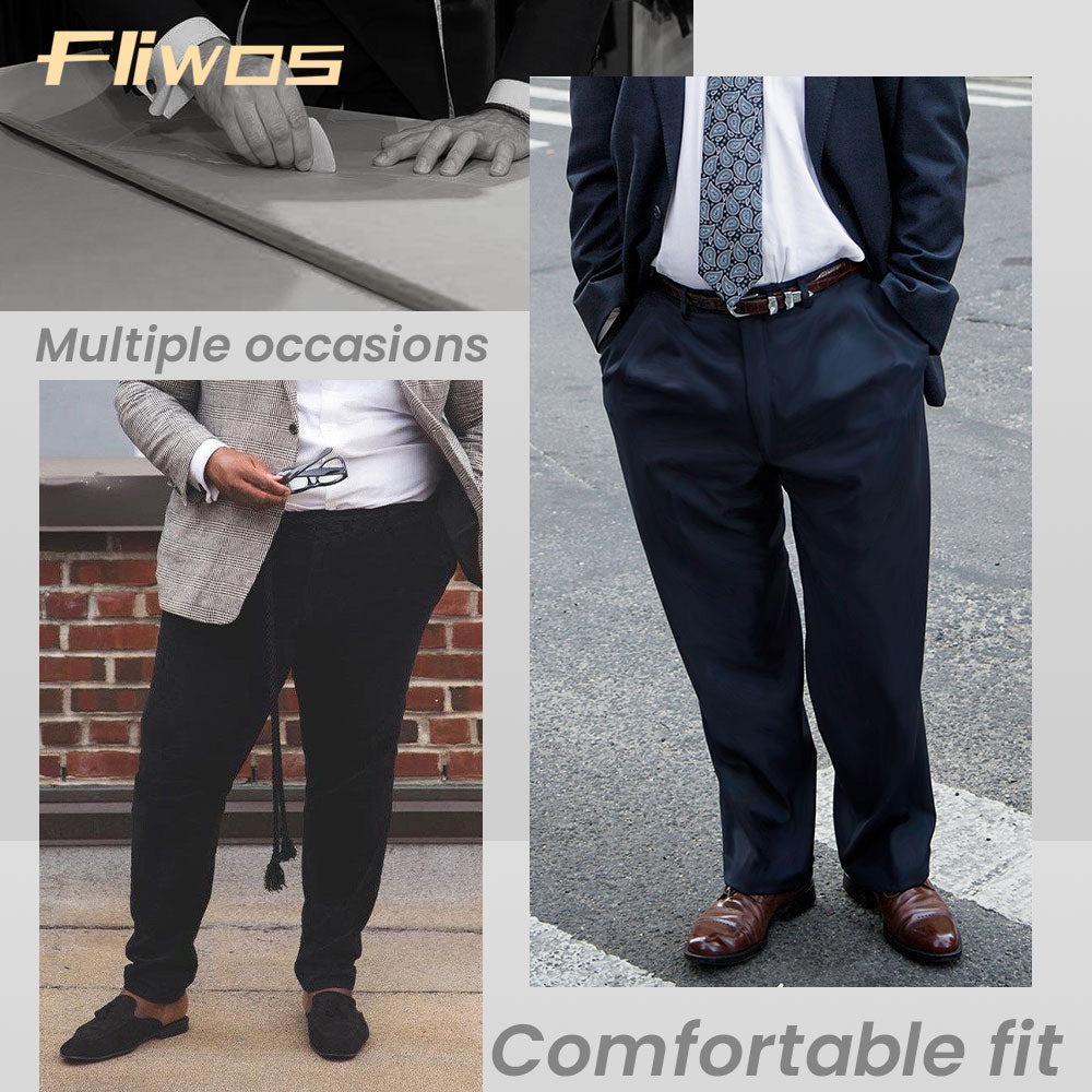Fliwos Mens Stretch Dress Pants-6
