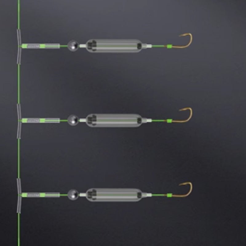 3 Hooks Anti Drift Bottom Fishing Rig-8