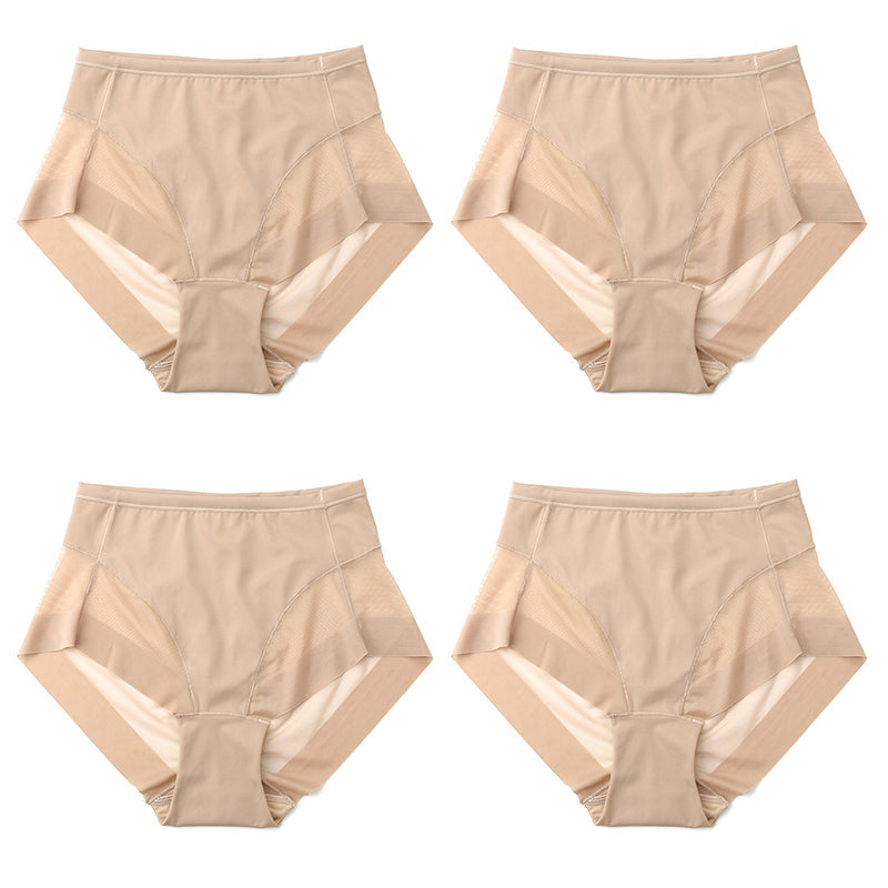 🌷Summer Sale🌷High Waist Ice Silk Seamless Shaping Briefs--Last Day 49% OFF-3