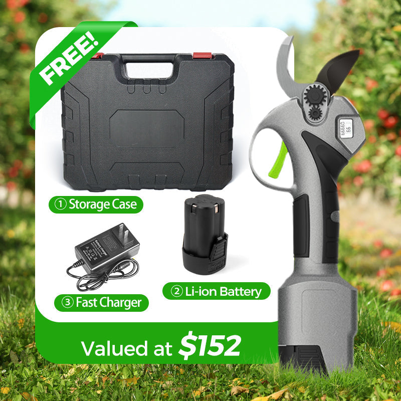 Garden Electric Pruning Shears with Battery ＆ Charger-9