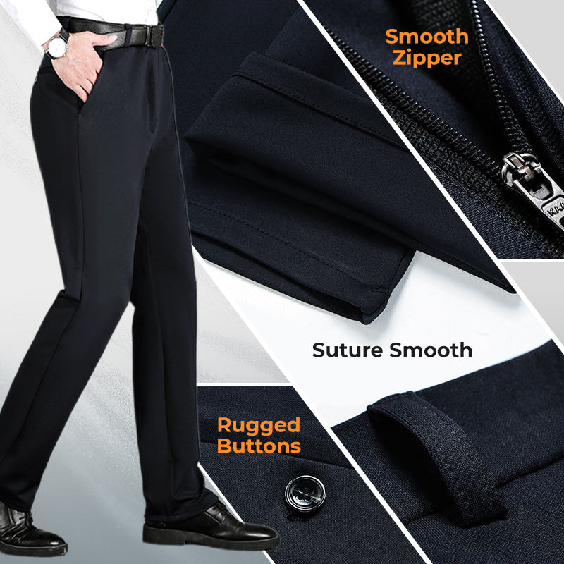 Fliwos Mens Stretch Dress Pants-4