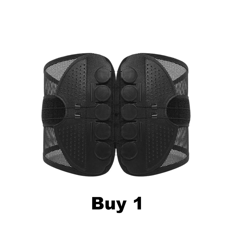 Adjustable Lumbar Support Belt Lower Back Brace-9