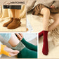 Chaussettes en velours pour femmes-4