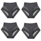 🌷Summer Sale🌷High Waist Ice Silk Seamless Shaping Briefs--Last Day 49% OFF-4