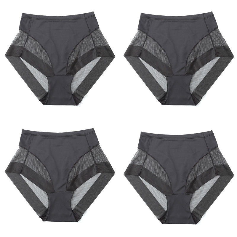 🌷Summer Sale🌷High Waist Ice Silk Seamless Shaping Briefs--Last Day 49% OFF-4