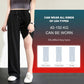 Pantalon large en soie de glace pour femme-2