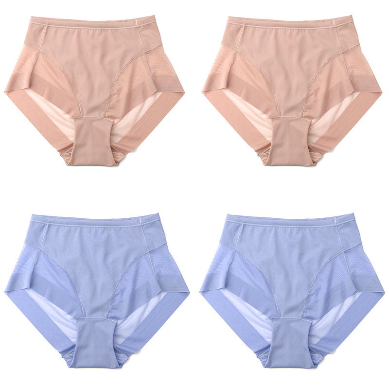 🌷Summer Sale🌷High Waist Ice Silk Seamless Shaping Briefs--Last Day 49% OFF-12
