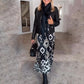 Women’s Bohemian Casual Printed Long-sleeve Dress-6