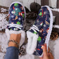 Women's Thick Warm Printed Flat Shoes-7