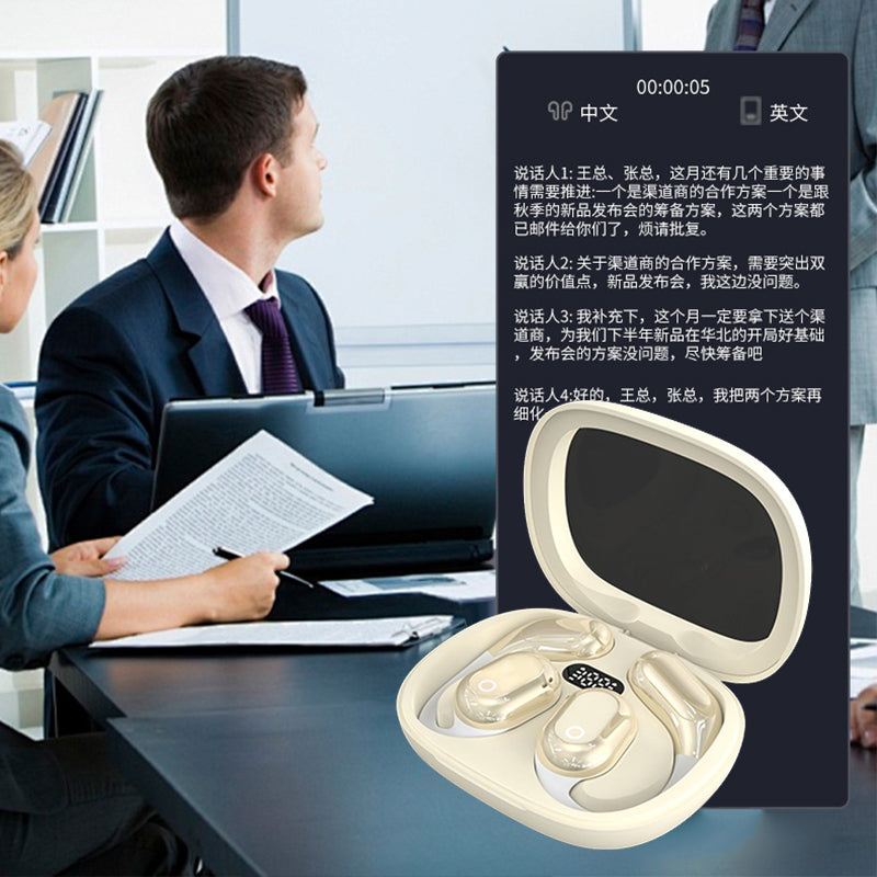 🎧New Year Hot Sale - 50% OFF🔥AI Voice Translation Bluetooth Earbuds-4