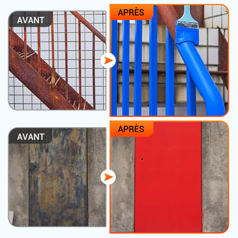 🎁 Peinture Convertisseur de Rouille à Base d'Eau-1