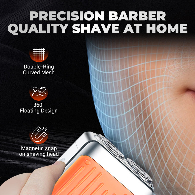 Magnetic Rechargeable Electric Razor-2