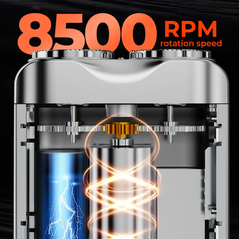 Magnetic Rechargeable Electric Razor-6