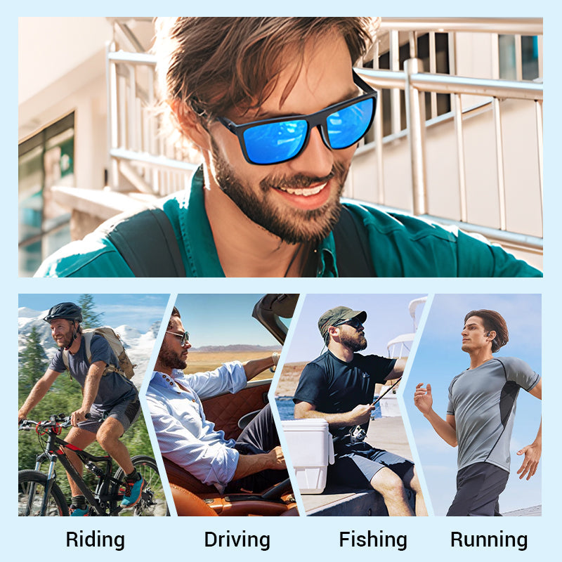 Men's Trendy Lightweight Sunglasses-7