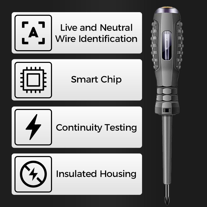 2-in-1  High Torque Strong Magnetic Screwdriver Electricity Detector-2