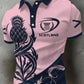 Men's Scotland Rubgy Lover Printed Casual Tops