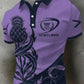 Men's Scotland Rubgy Lover Printed Casual Tops